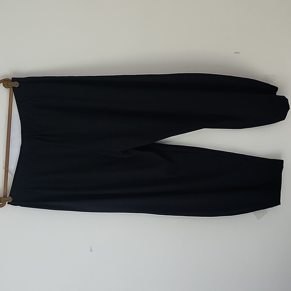 Alembika Floral Black White Lantern Pants &  Trapeze Top set L - Picture 6 of 7